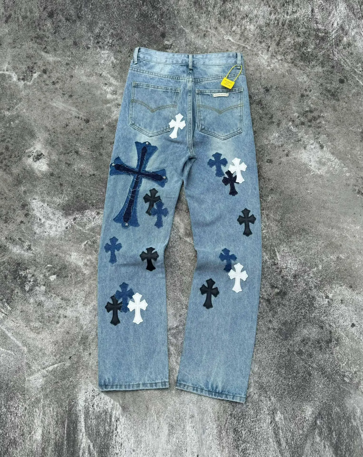 P290 Style number: H637 Chrome hearts Versatile recommendation: must-have jeans for all seasons Color: blue Size: 28, 30, 32, 34, 36 (s-xxl)